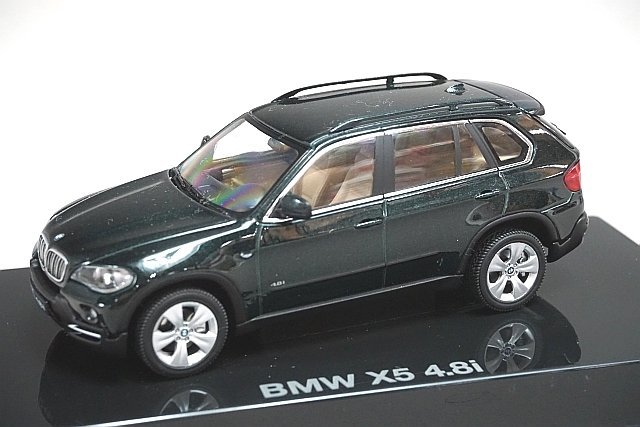 AUTOart オートアート 1/43 BMW X5 4.8i ダークグリーン 55156 ※外箱欠品