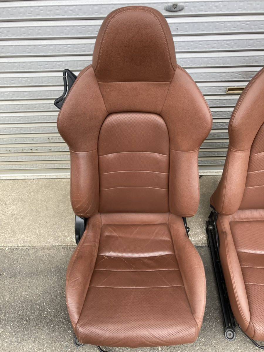 HONDA S2000 AP2 純正シート ブラウン 左右set ベースグレード 本革