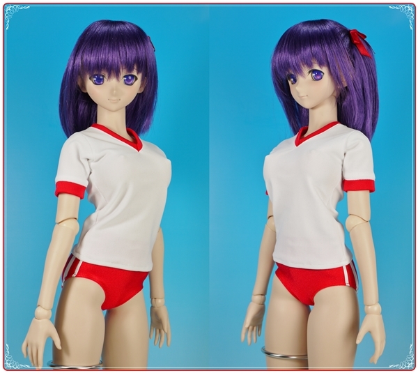 ★ ＤＤドルフィードリーム Ｖネック体操服＆ブルマセット r ★