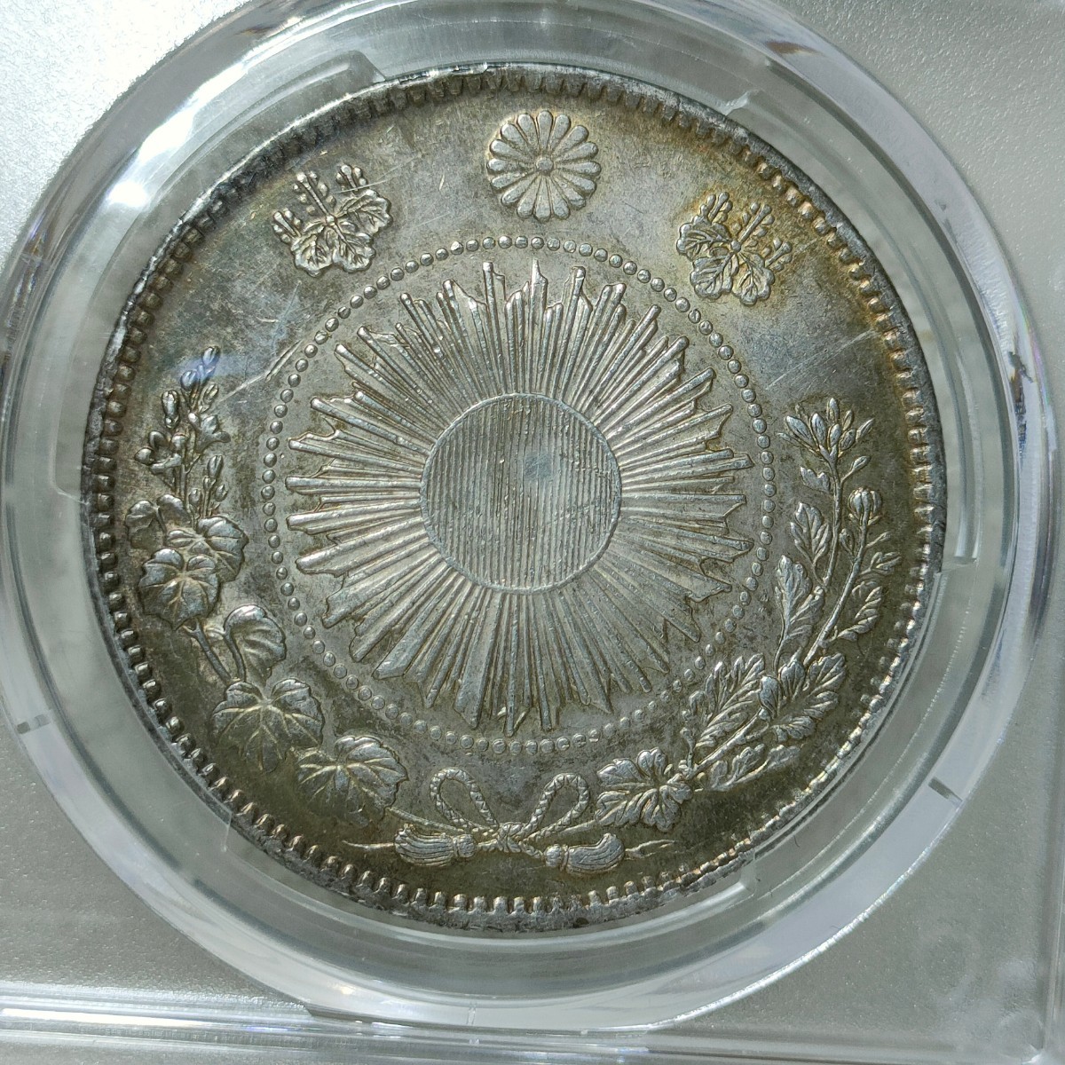 辰】銀貨 一分銀 約15.6×24.7×2.8mm 約8.91g ○金貨・金銀・硬貨・古銭