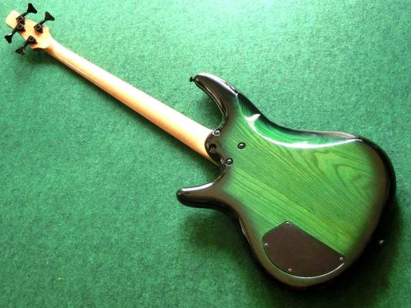 即決 Ibanez SR600 美品 アイバニーズ美色緑エレキベースギター