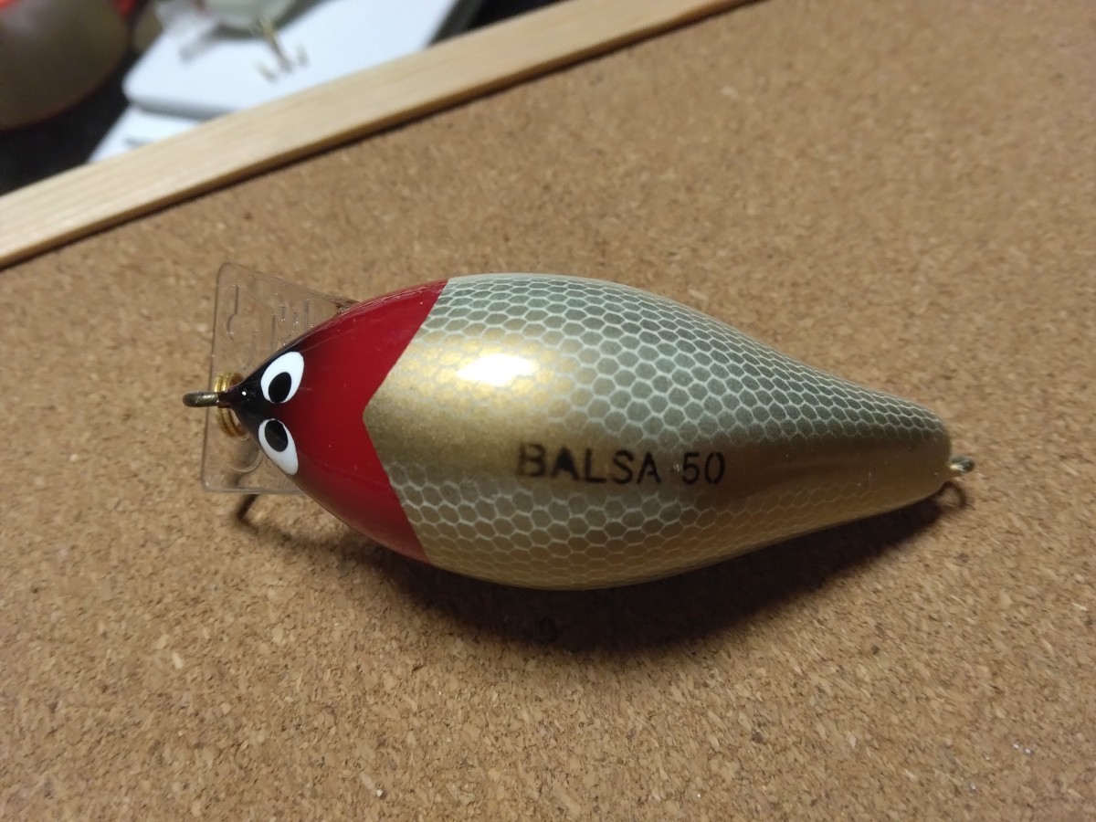 Balsa50 厚リップ 西岡サイン入り バルサ50
