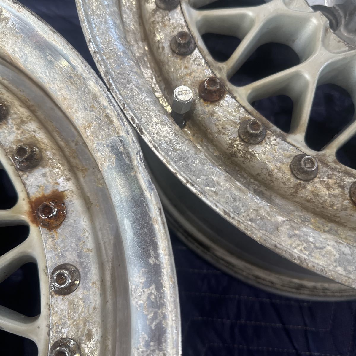 537】BBS GERMANY GESCHMIEDET RAD Nr RS031 15インチ 6.5J +25 4穴