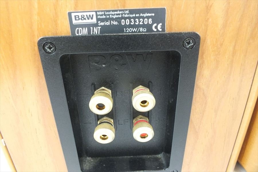 ☆ B＆W CDM INT スピーカー 中古 現状品 230907T3018 - 中古 B&W