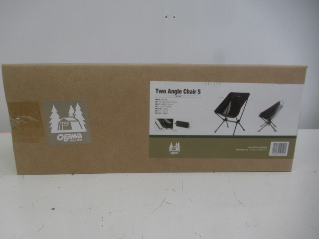 ogawa ツーアングルチェア S ブラック キャンプ テーブル/チェア 031176129