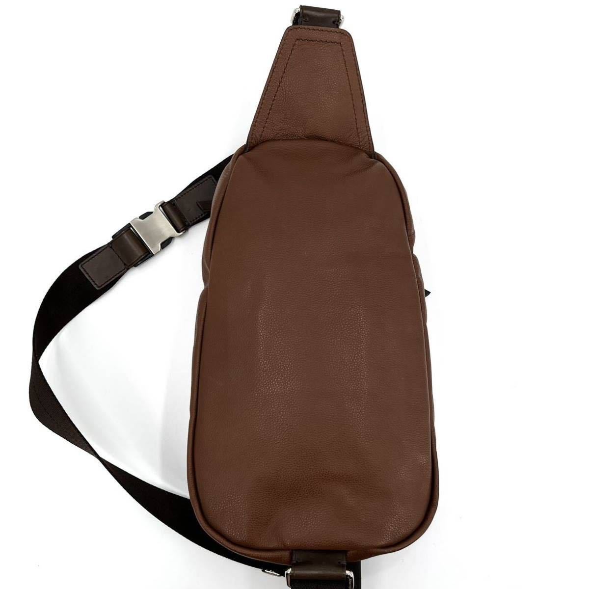 1円【 極美品 】COACH コーチ トンプソン ボディバッグ ワンショルダー