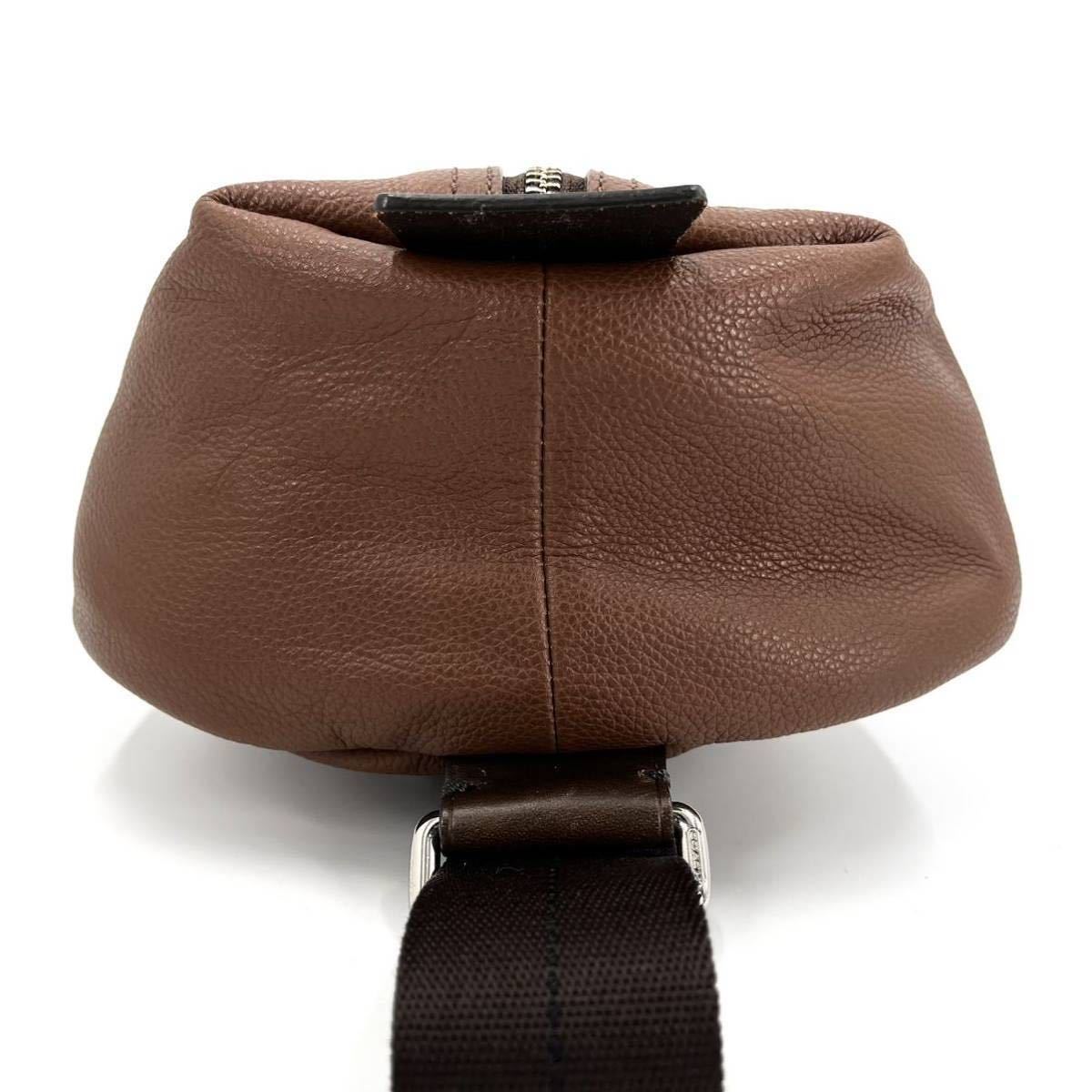 1円【 極美品 】COACH コーチ トンプソン ボディバッグ ワンショルダー