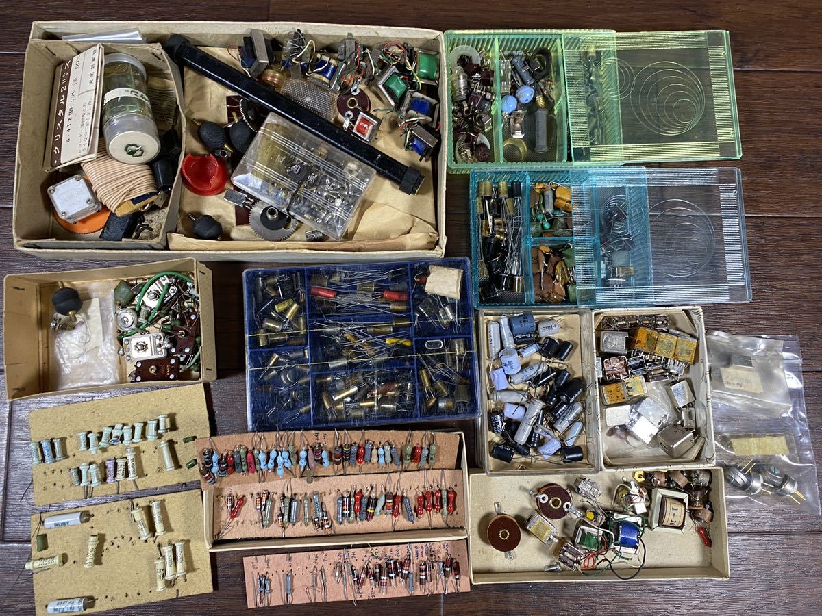 ♪♪昭和 ラジオなど 電子パーツ ジャンク レターパックプラス520円♪♪