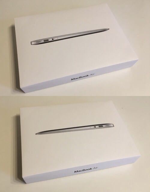 Apple MacBook Air 13インチ 元箱のみ 中古品 空箱 専用箱 化粧箱