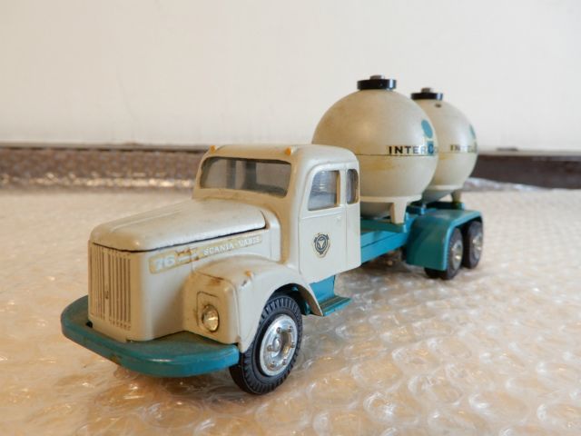 中古品 ミニカー スカニア SCANIA VABIS INTER CONSULT 詳細不明 Tekno