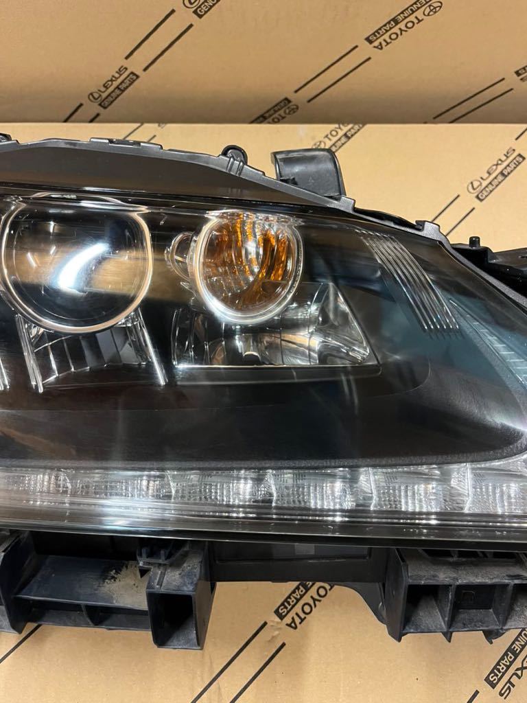 純正 レクサス GS 10系 前期 右側 ヘッドランプ ヘッドライト LED