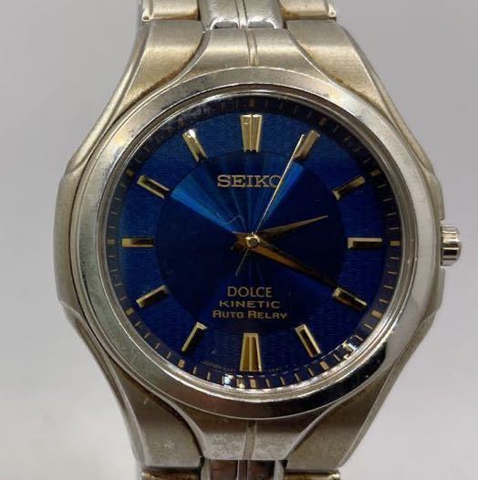 稼働✨ SEIKO　LM　腕時計　23石　自動巻き　デイデイト　青　カットガラス 稼働✨ SEIKO LM 腕時計 23石 自動巻き デイデイト 青 カットガラス