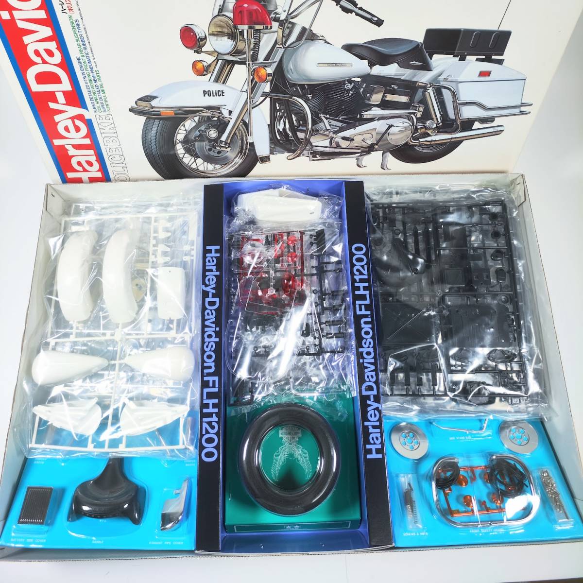 未組立 1/6 タミヤ ハーレーダビッドソン FLH1200 ポリスタイプ ビッグ 