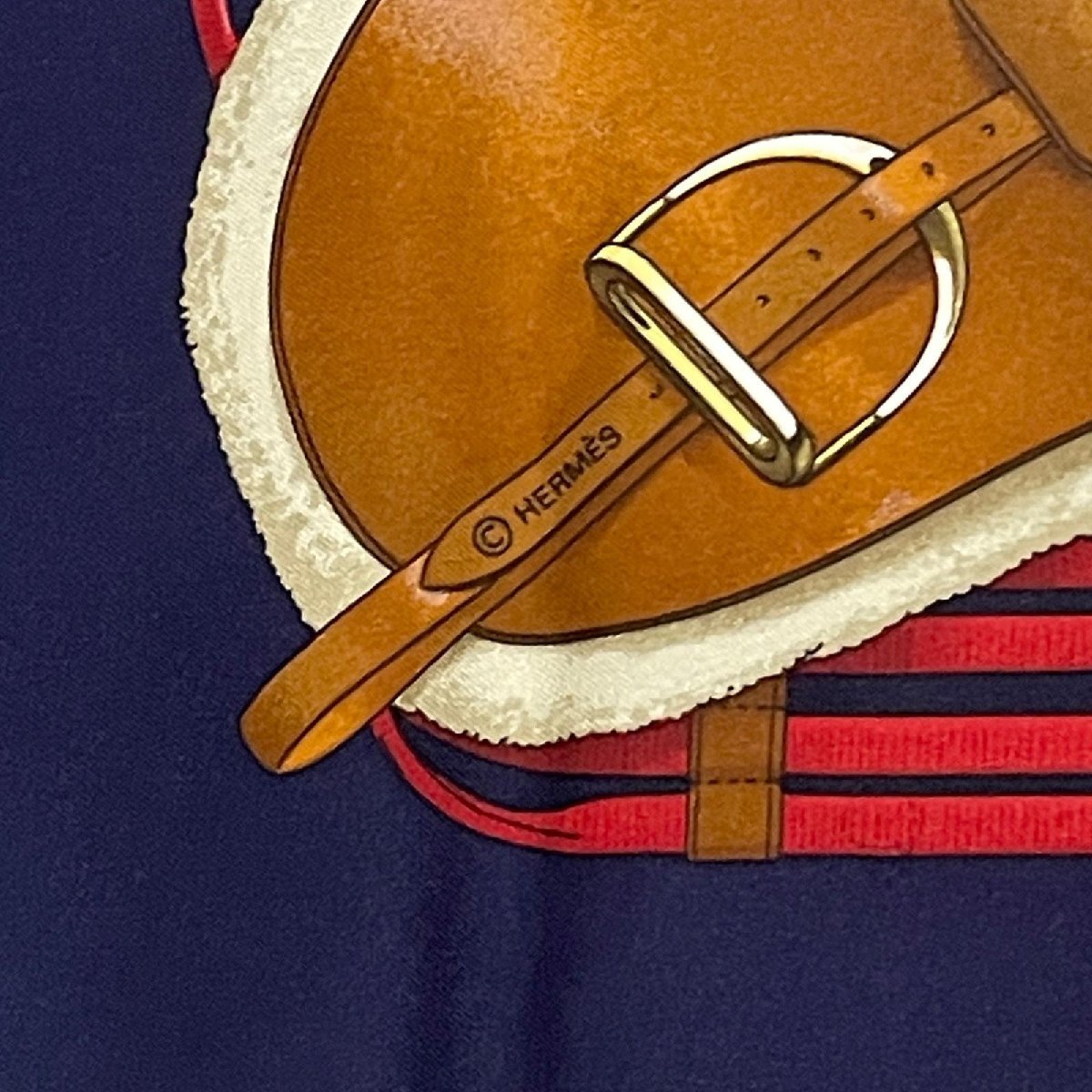 HERMES エルメス カレ90 シルク JUMPING ジャンピング スカーフ