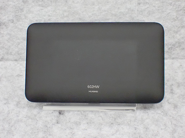 SIMロック解除 Softbank Pocket Wi-Fi 602HW ブラック / 電池パック