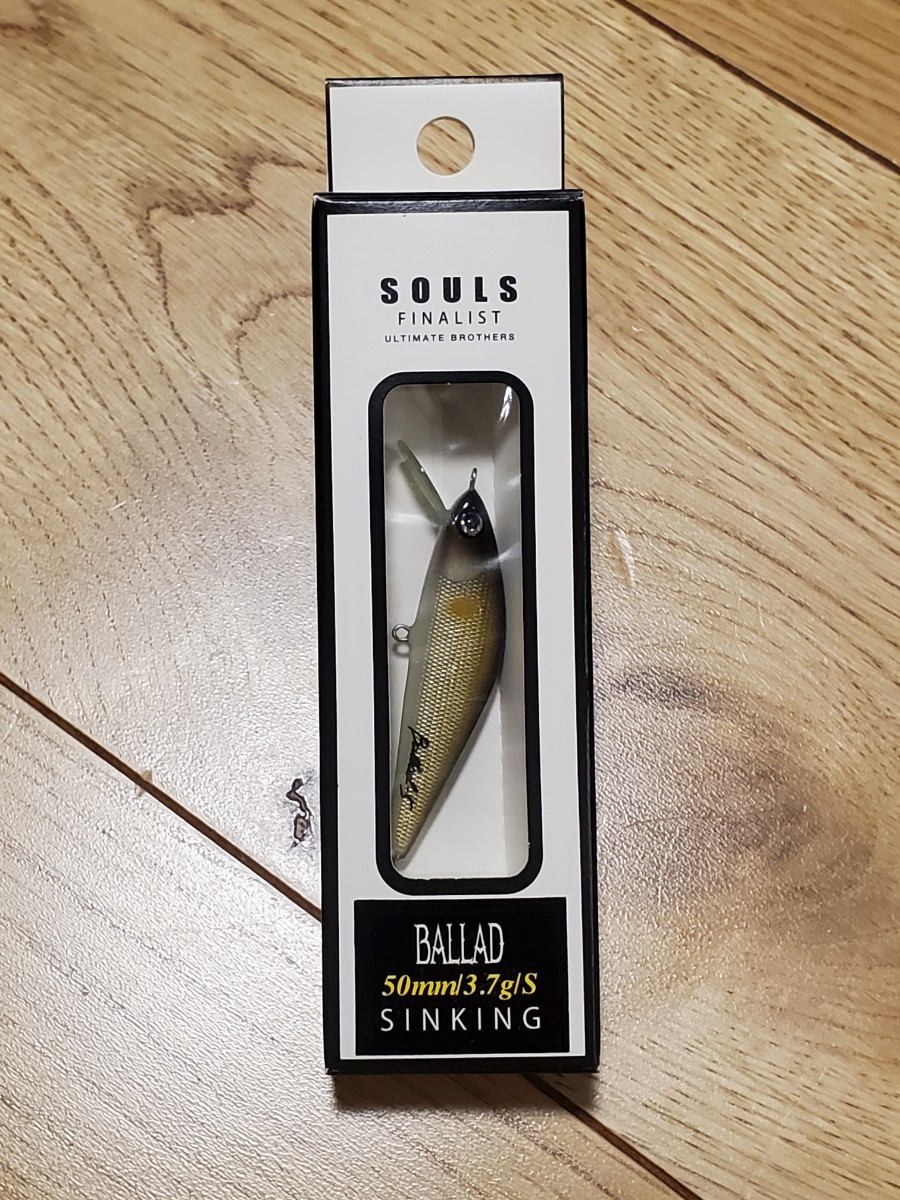 SOULS ソウルズ バラッド5 50mm 3.7g 黒金オレンジ ベリー