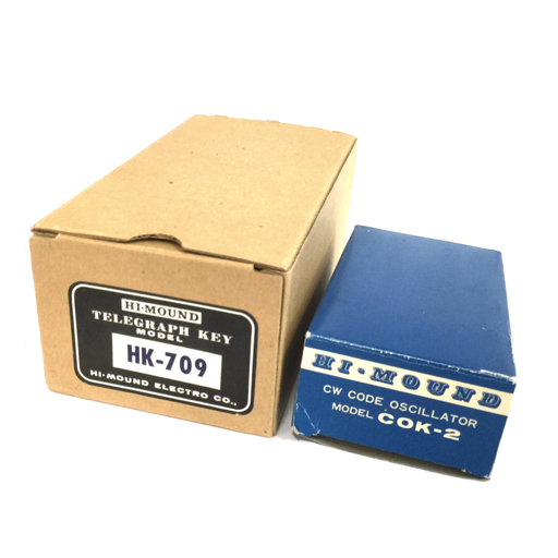 HI-MOUND HK-709 縦振れ電鍵 モールス通信用電鍵 COK-2 モールス信号練習