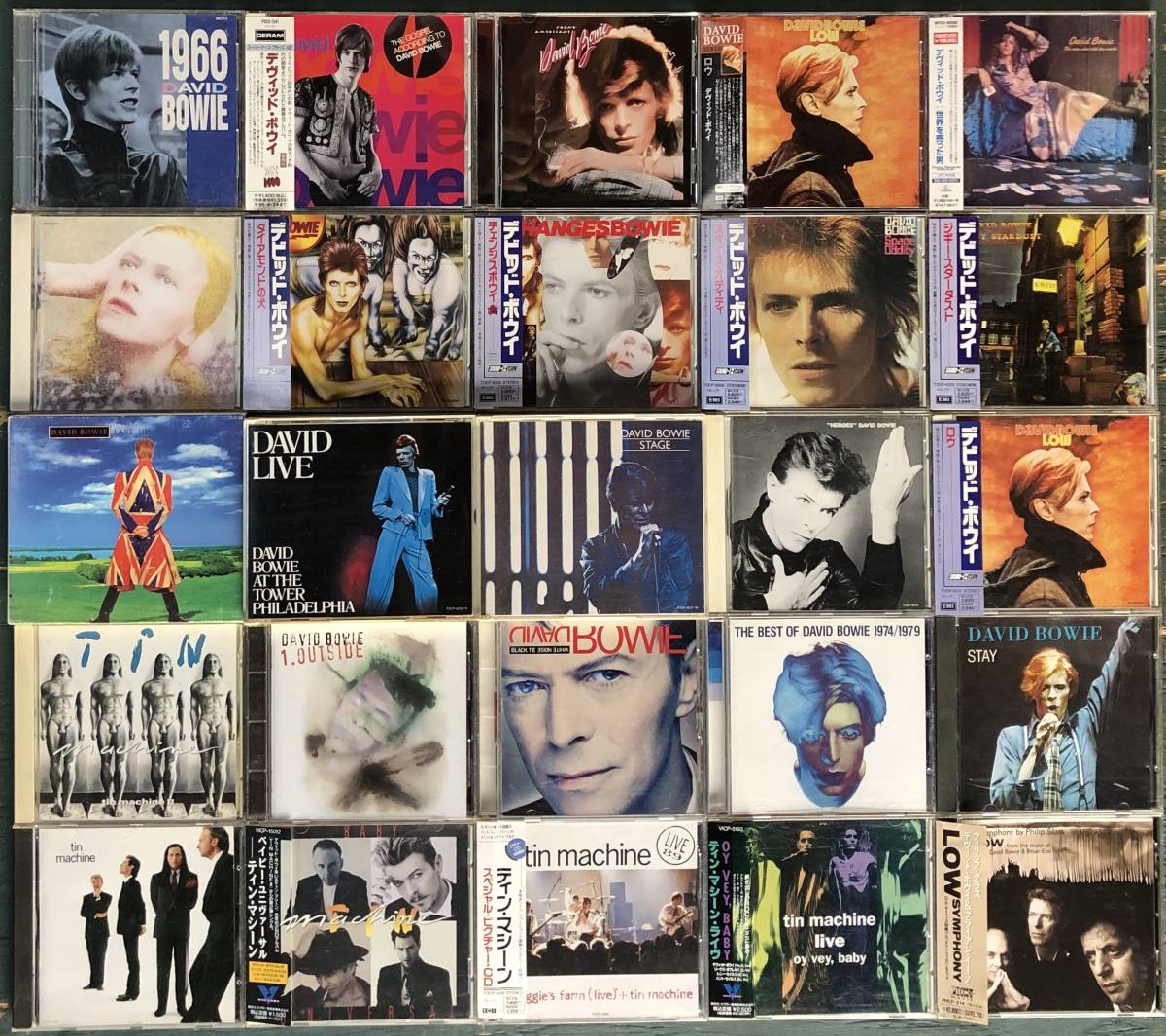 デヴィッド・ボウイ　CD25枚、DVD2枚、本2冊 デヴィッド・ボウイ CD25枚セット デヴィッド・ボウイ CD25枚、DVD2枚