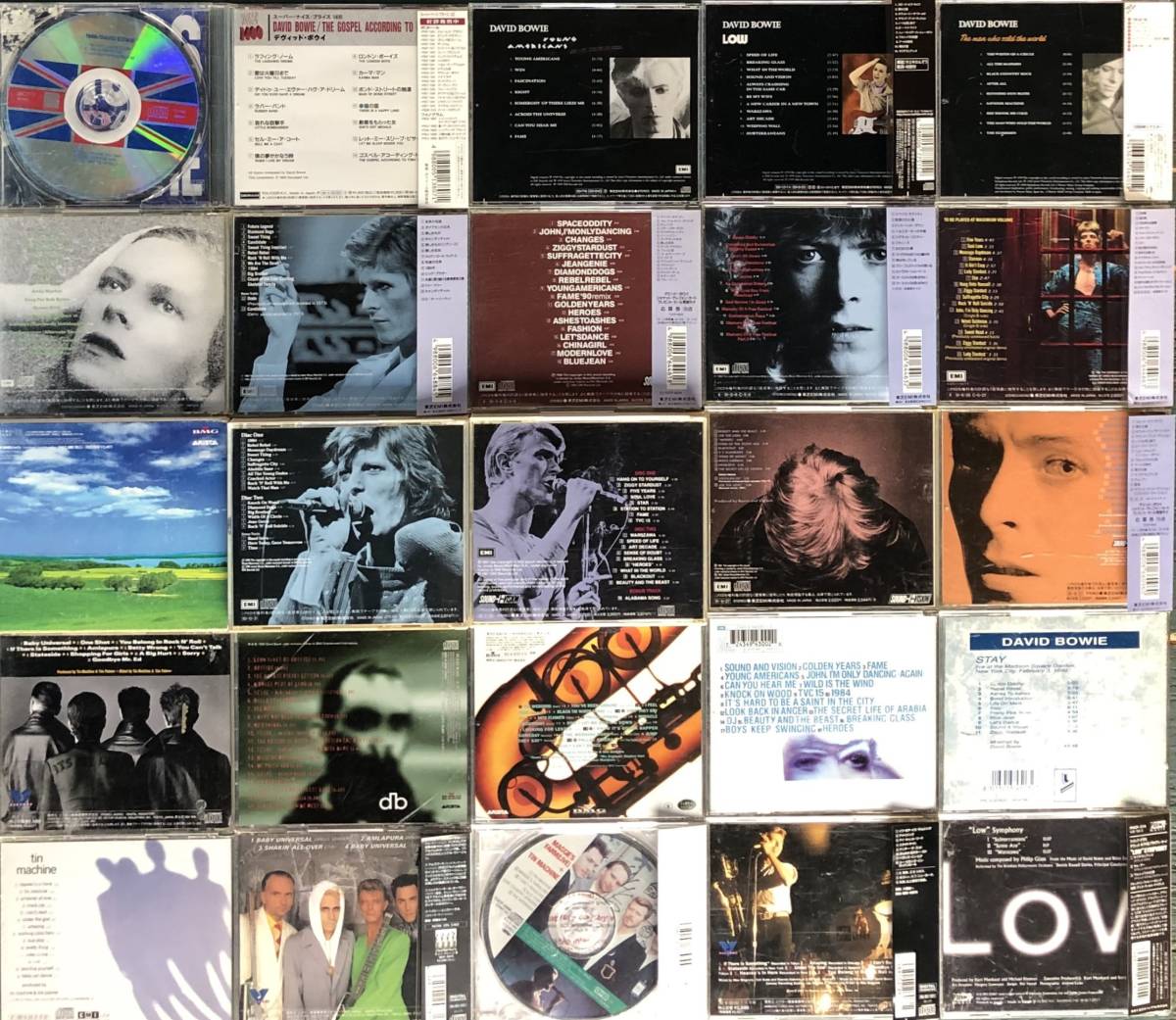 デヴィッド・ボウイ CD25枚、DVD2枚、本2冊 公式通販 - David