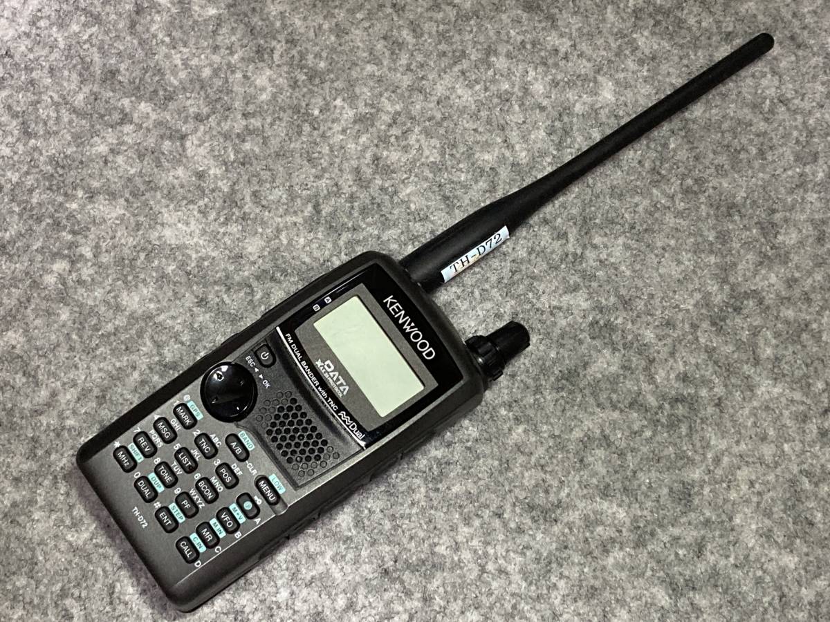KENWOOD TH-D72 中古品！ TH-D72 KENWOOD デュアルバンド