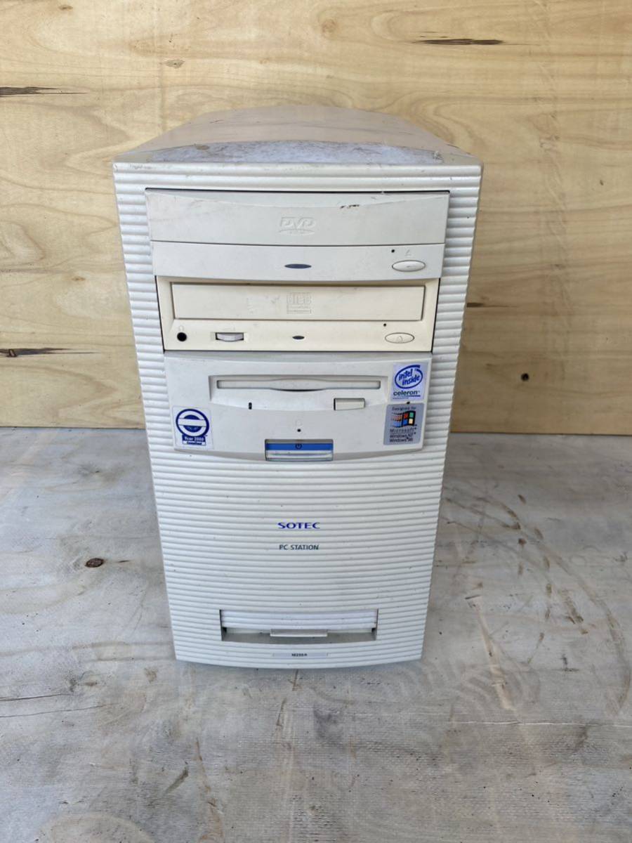 SOTEC PC STATION M250A デスクトップPC PC SOTEC STATION M250A デスクトップ Station Windows98 デスクトップ