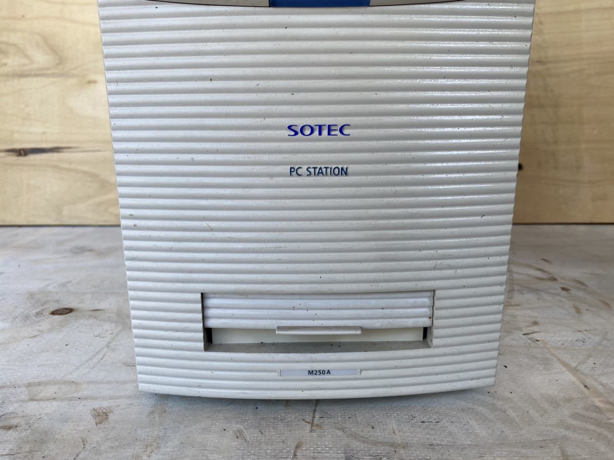 PC SOTEC STATION M250A デスクトップ Station Windows98 デスクトップ
