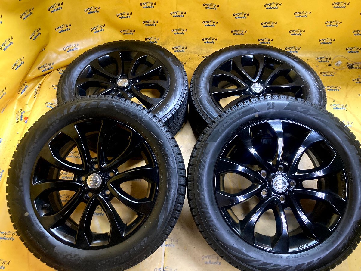 K-720☆2021年製 215/55R17 BRIDGESTONE BLIZZAK VRX2 残溝約7.5