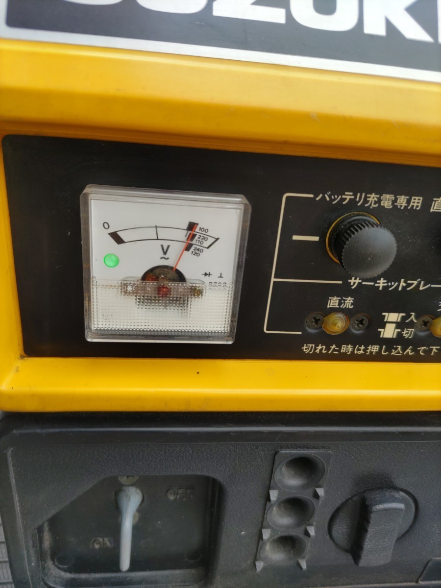 スズキ - ＜発電機＞SUZUKI ポータブルエンジン SX650R 整備済品
