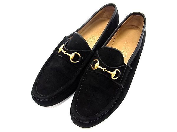 グッチ 0 0255⁄1 GUCCI ビットローファー (グッチ) サイズ ブラック