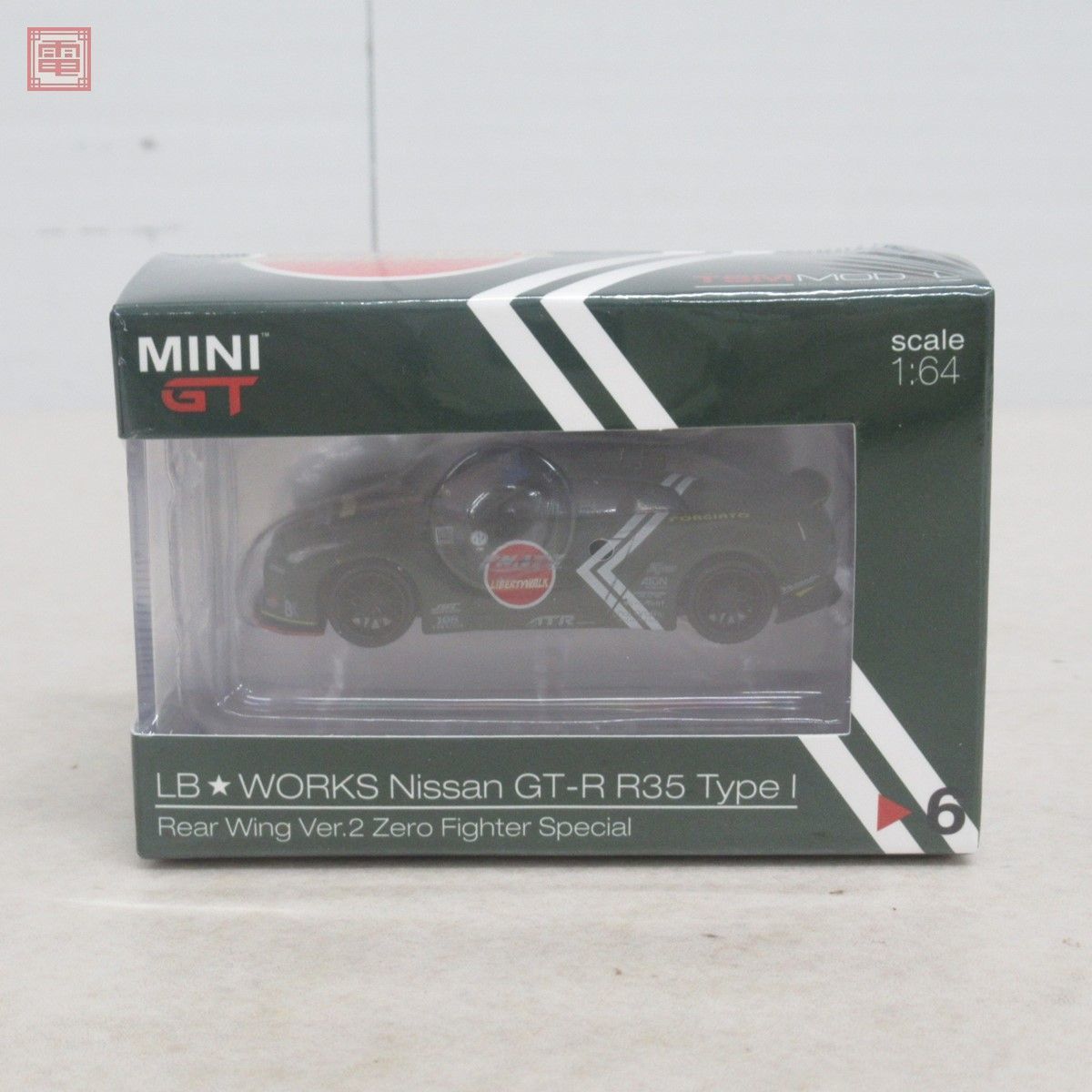 シュリンク未開封 TSMモデル 1/64 MINI GT LB WORKS 日産 GT-R R35 