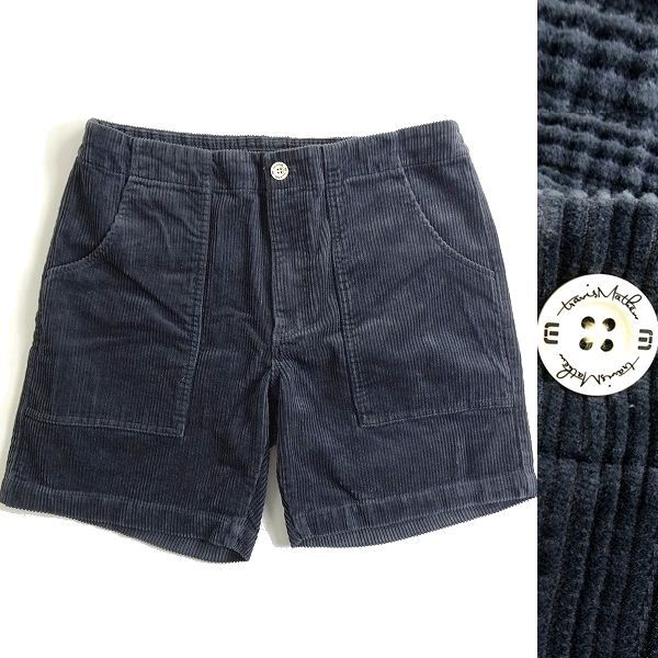 ■Travis Mathew トラヴィスマシュー 上質サマーコーデュロイ イージーショーツ ショートパンツ ゴルフウェア 7AF046 L ▲038▼bus8987d
