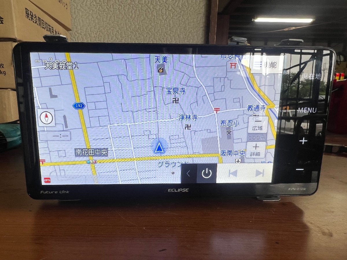 ECLIPSE AVN-R10W 7インチワイド 地図データ 2019年 フルセグ