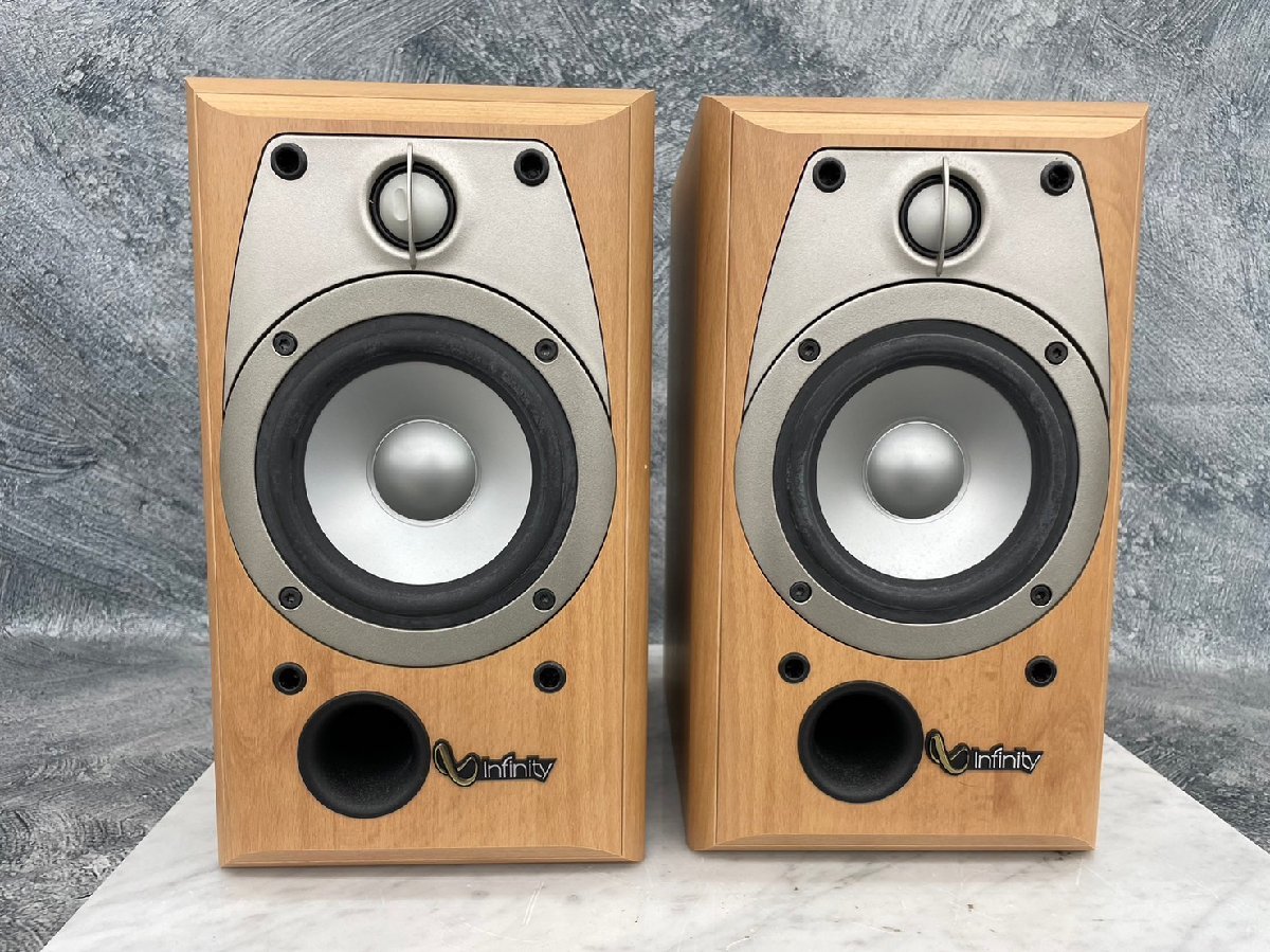 □t1673 現状品☆infinity インフィニティ REFERENCE21 ペアスピーカー