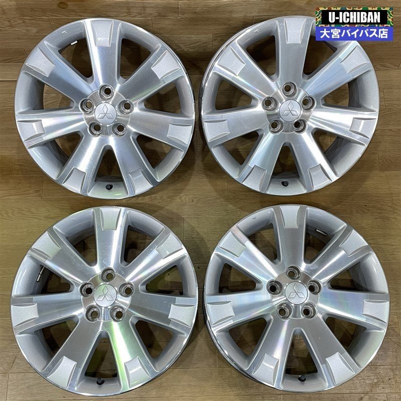純正 +38 デリカ 18インチアルミホイール 18× 1台 良品 ミツビシ デリカD5