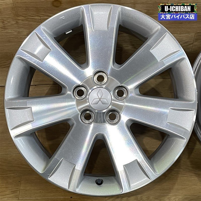 純正 +38 デリカ 18インチアルミホイール 18× 1台 良品 ミツビシ デリカD5