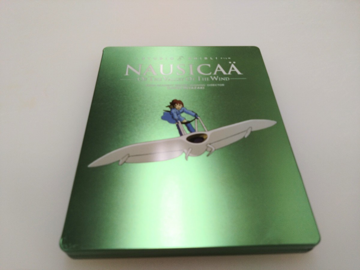 輸入版　開封済中古品。風の谷のナウシカ　Blu-ray　スチールブック仕様。 