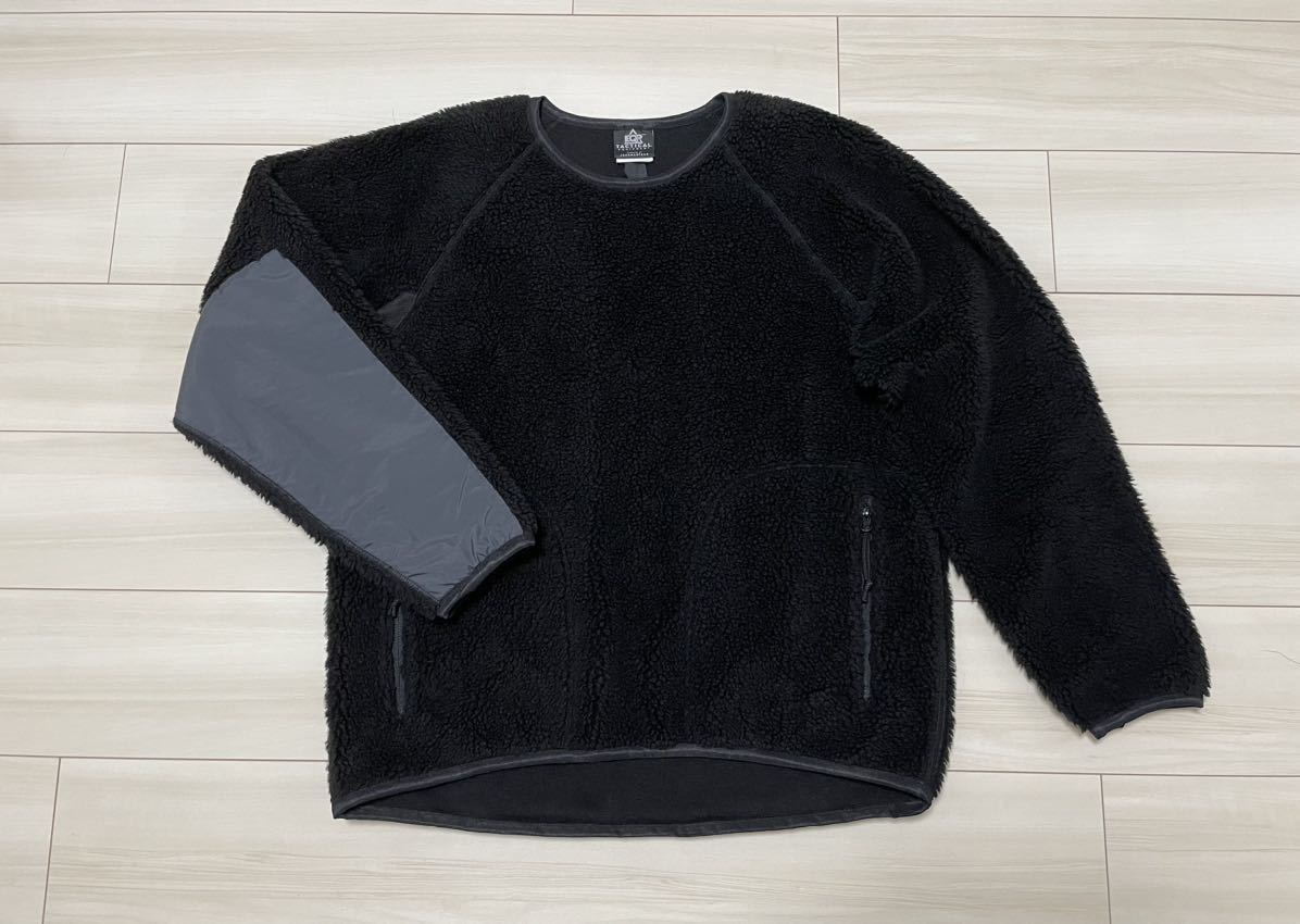 美品 JOURNAL STANDARD ジャーナルスタンダード ホームステッド TACTICAL フリース ボアフリース 黒 ブラック サイズM ビームス
