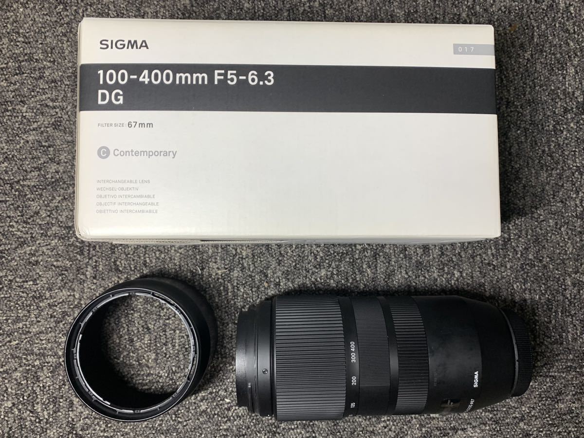 美品】SIGMA 100-400mm F5-6.3 DG Contemporary Canon EF マウント