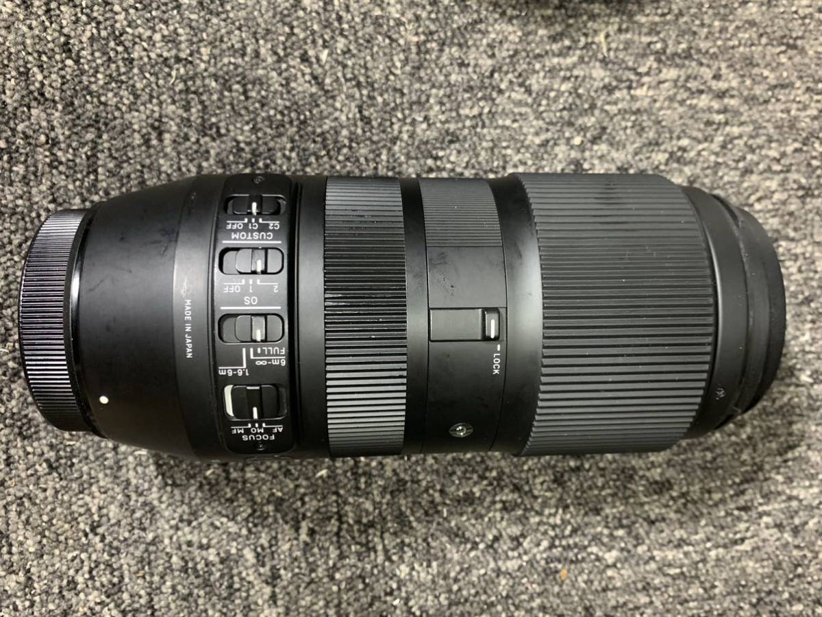 美品】SIGMA 100-400mm F5-6.3 DG Contemporary Canon EF マウント