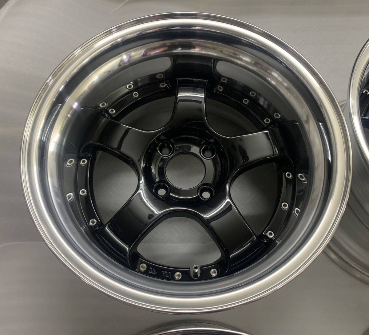 4本 SSR プロフェッサー SP1 15インチ 8.5J 9J PCD100 4穴 検 WORK 