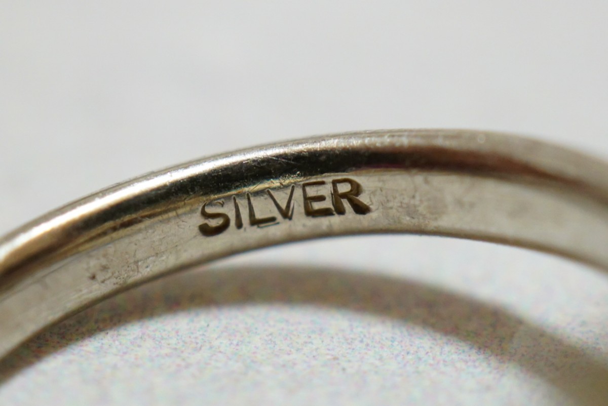指輪 - リング SP◇14号◇USED洗浄済SILVER925 ターコイズ 