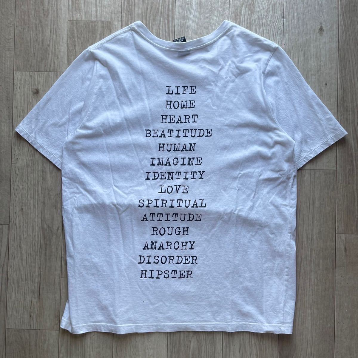 希少 Number Nine typewriter design T-shirt ナンバーナイン タイプ