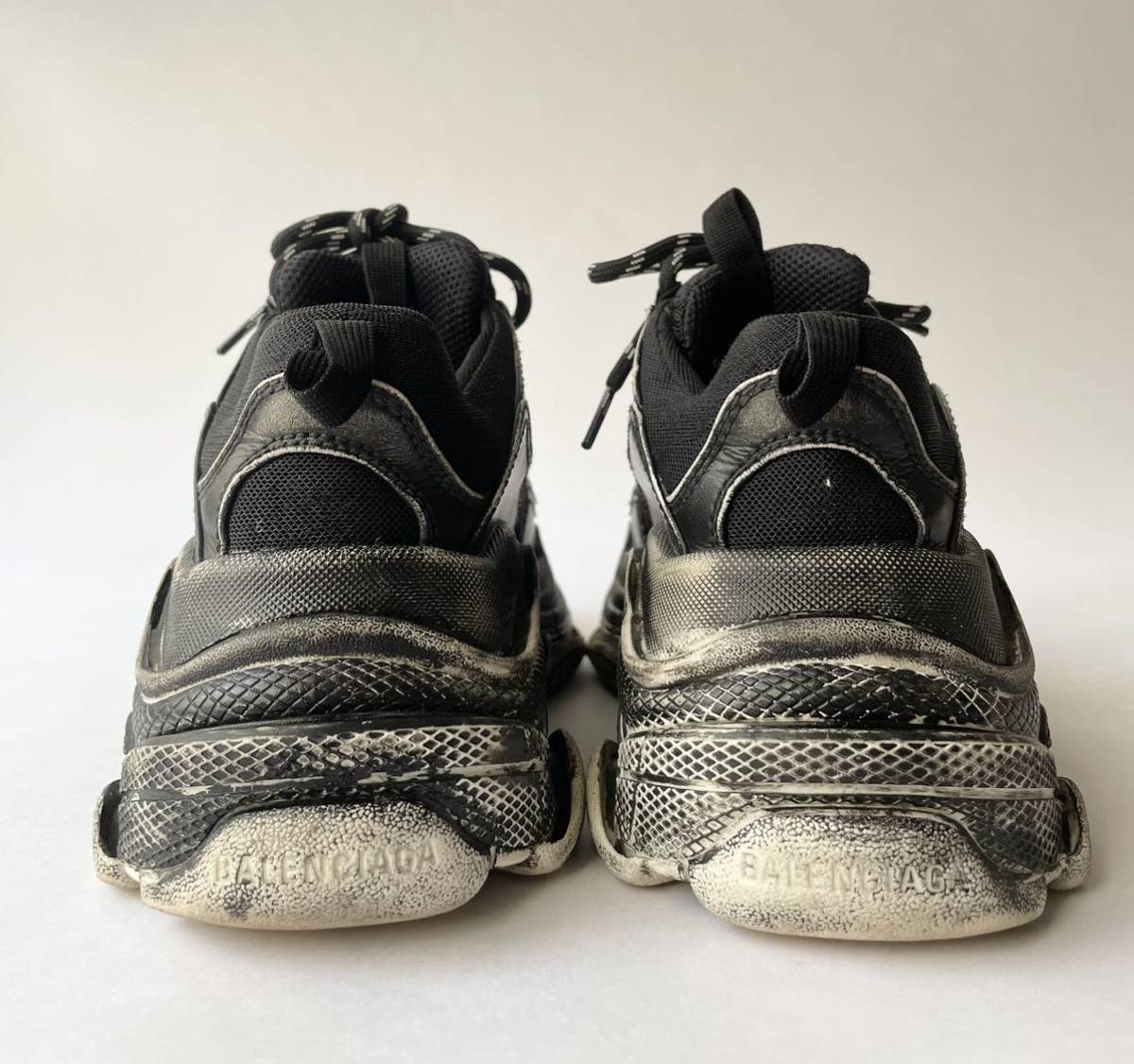 BALENCIAGA Triple S Faded Black バレンシアガ トリプルS ART NO 