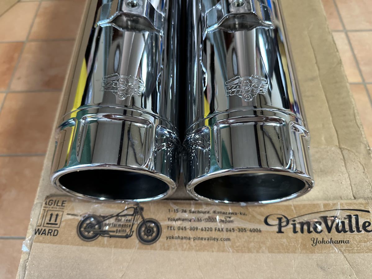 VANCE & HINES マフラー スリップオン Vance & Hines クロームマフラー