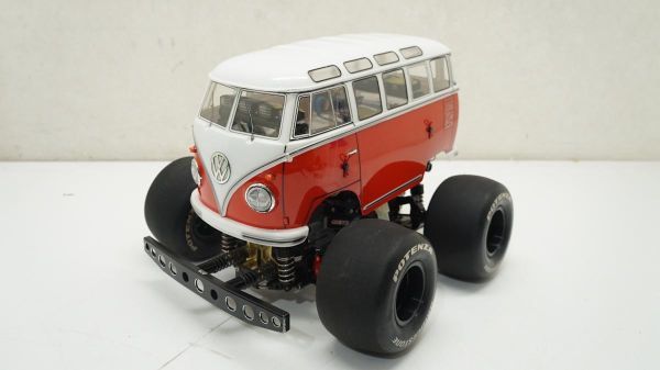 タミヤ フォルクス ワーゲン バス タミヤ ラジコン RCカー LED搭載