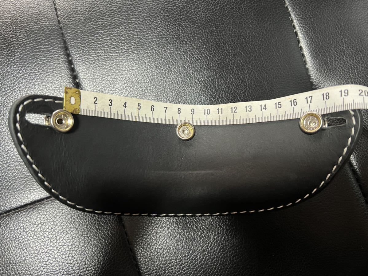 ビンテージ ヘルメット ジェット - ヘルメットバイザー ヌメ革 VINTAGE