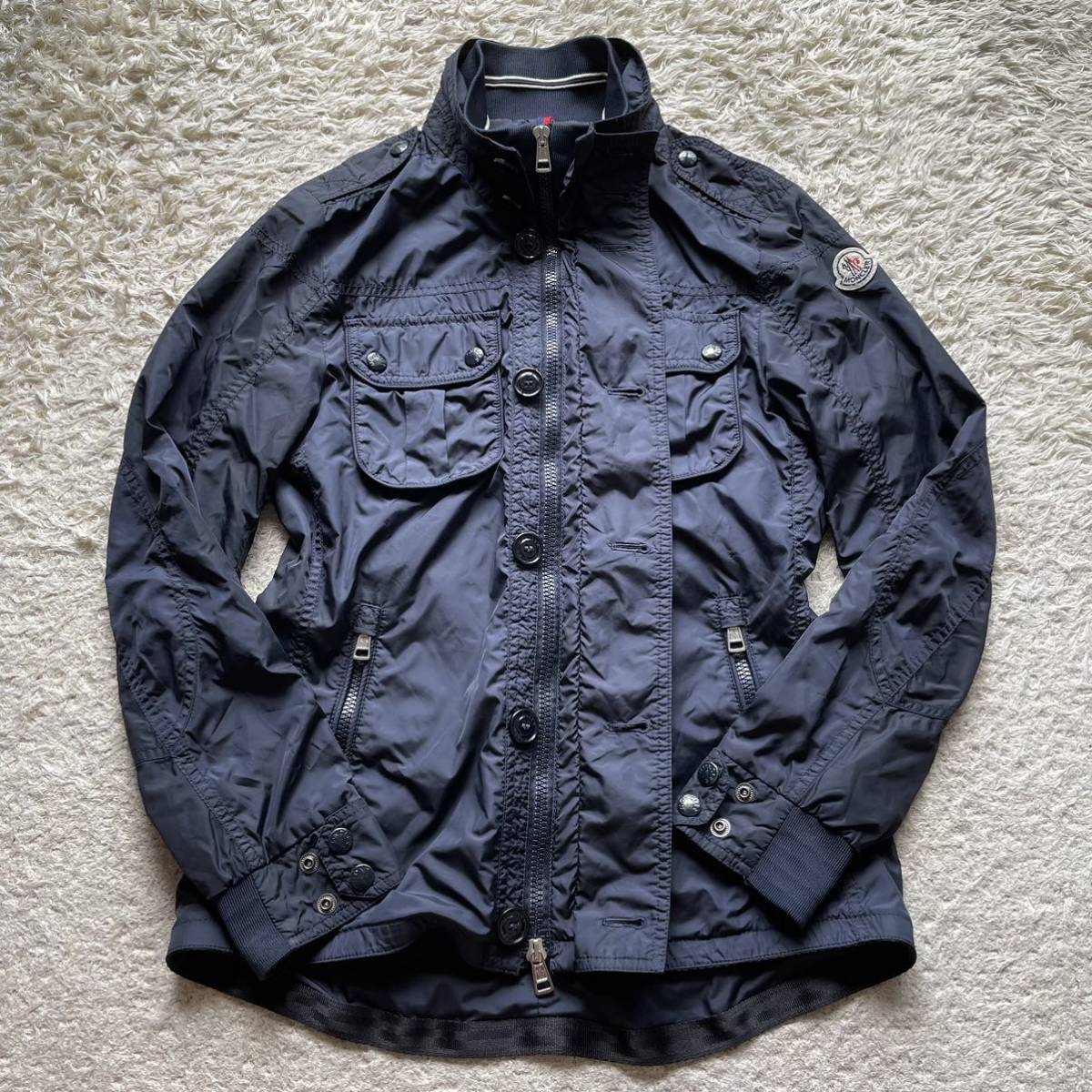 未使用級美品 モンクレール【圧巻の存在感】MONCLER ミリタリー 