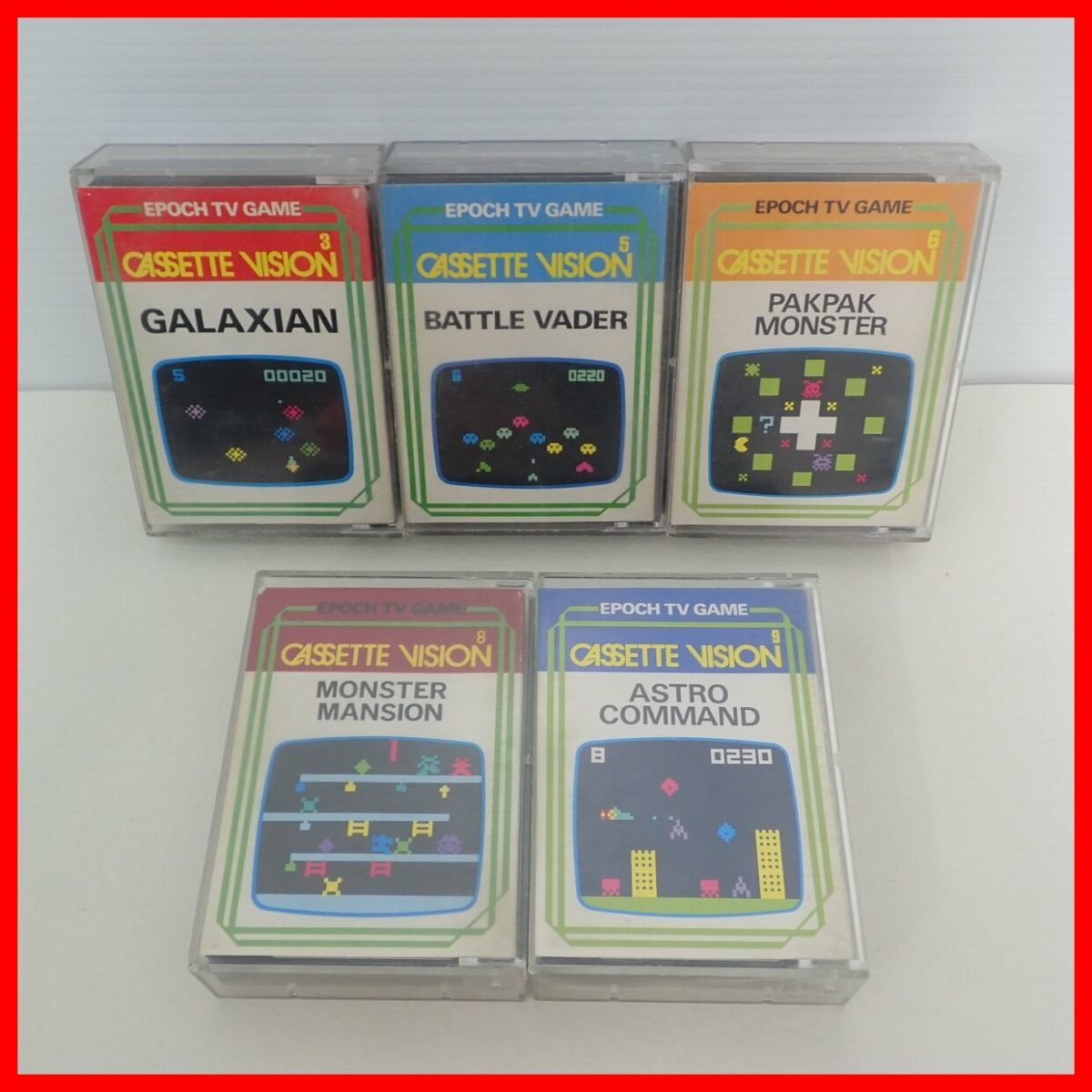 美品】バトルベーダーカセットビジョン5