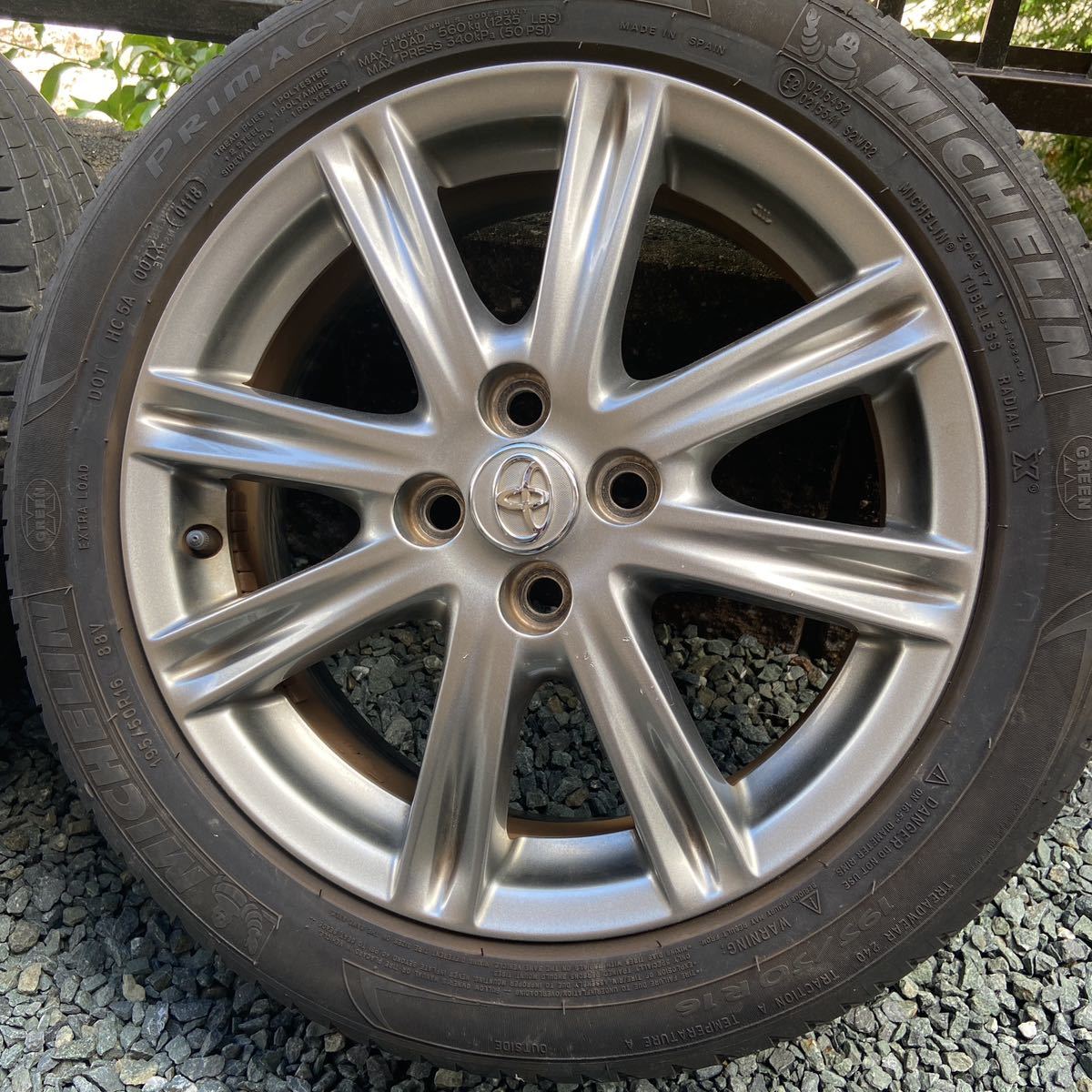 純正ホイール ヴィッツ RS 195/50R16 綺麗です♪SCP90 NCP91 純正
