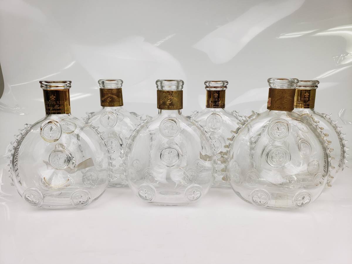②Baccarat レミーマルタン ルイ13世 グラス空瓶 バカラ箱入り